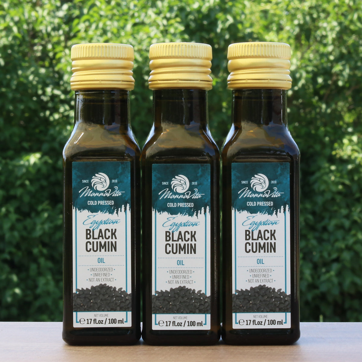 Mannavita kaltgepresstes Schwarzkümmelöl • 100 ml