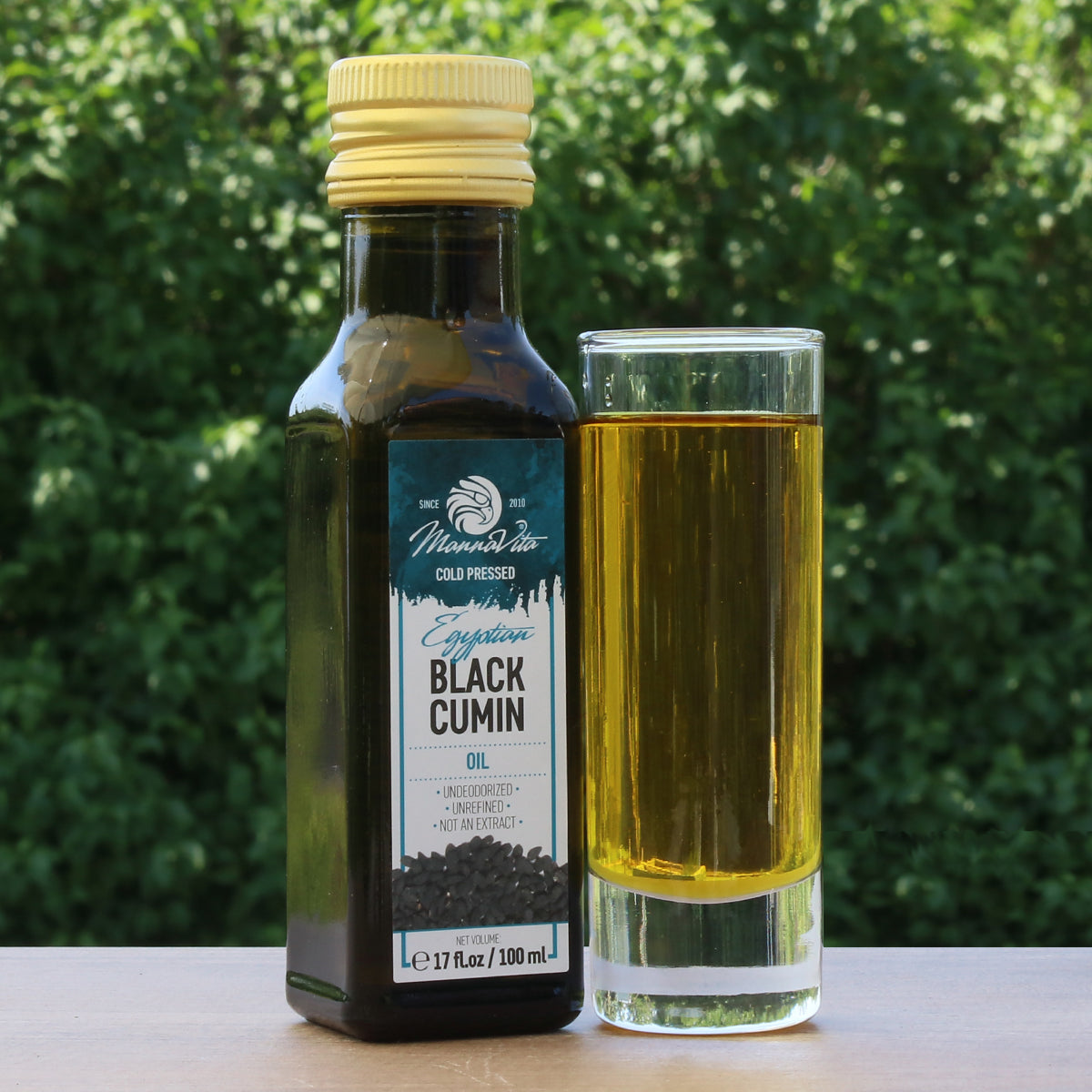 Mannavita kaltgepresstes Schwarzkümmelöl • 100 ml