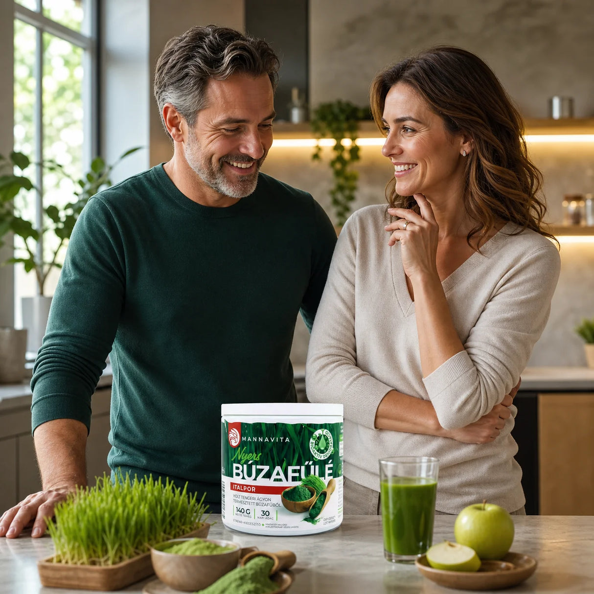 Mannavita Weizengrassaft-Getränkepulver • glutenfrei • 140g