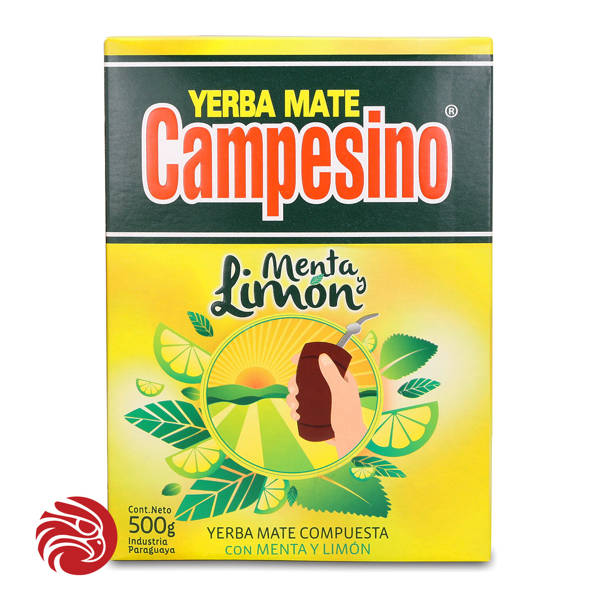 Campesino Yerba-Mate-Tee • Minze + Zitrone • 500 g