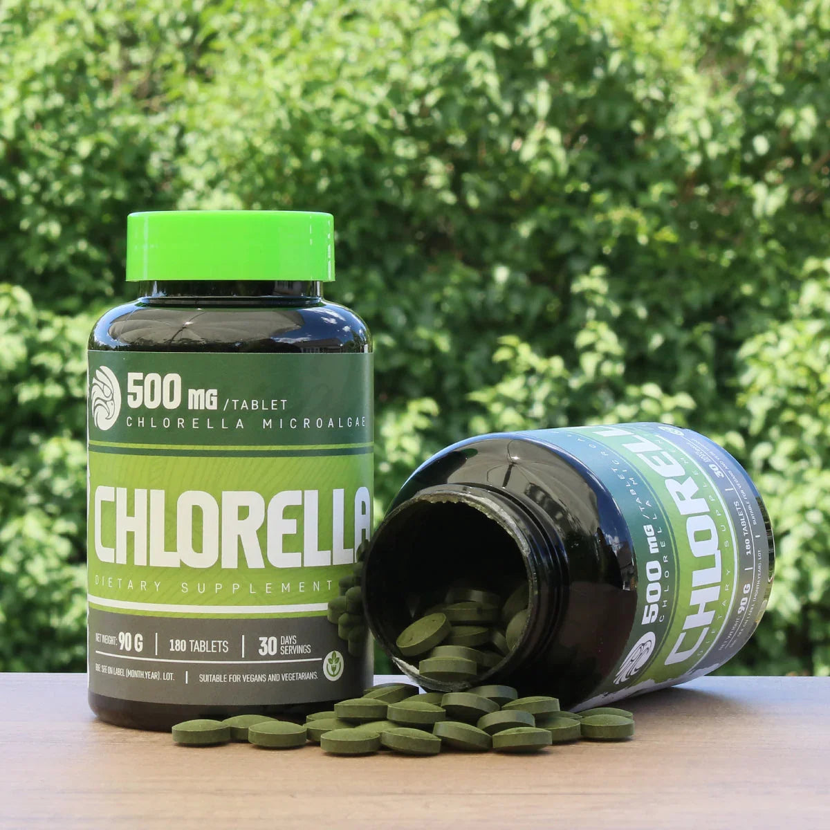 Mannavita Chlorella 500 mg tablets • 180 pcs. - Mannavita