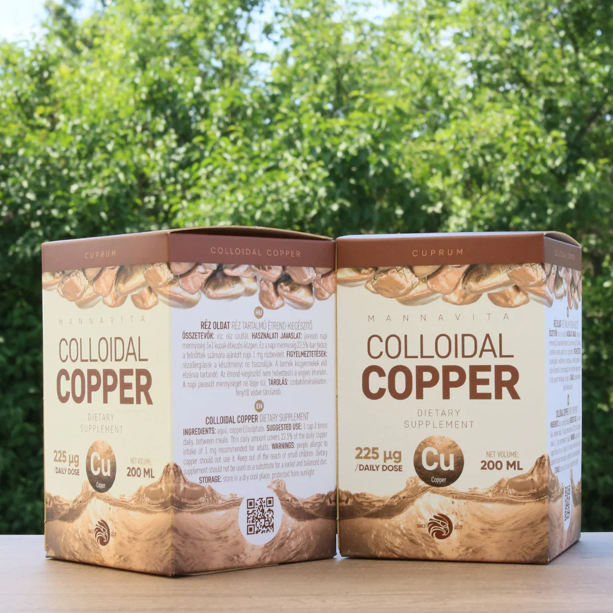 Mannavita Colloidal Copper 225µg / daily dose • 200 ml - Mannavita