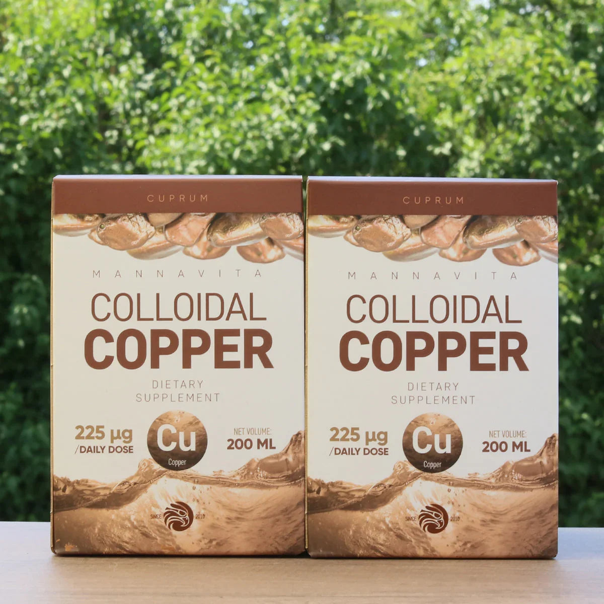 Mannavita Colloidal Copper 225µg / daily dose • 200 ml - Mannavita