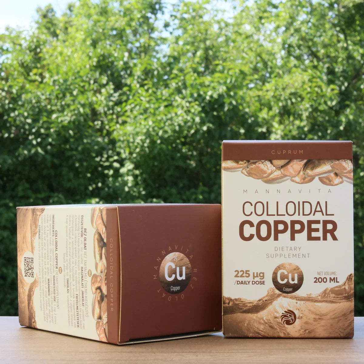 Mannavita Colloidal Copper 225µg / daily dose • 200 ml - Mannavita