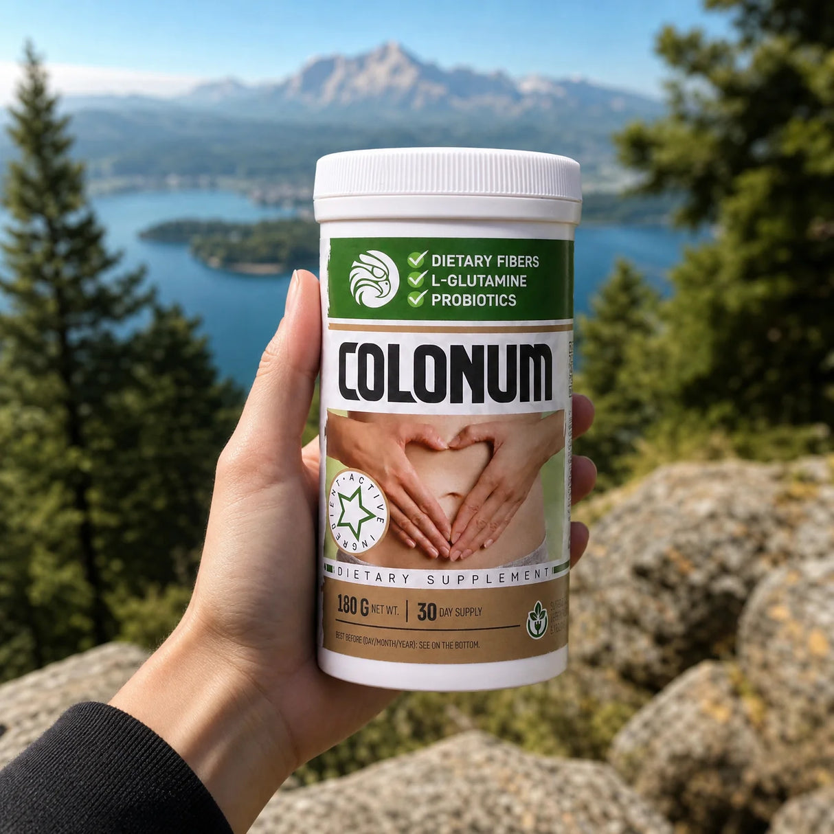 COLONUM Darmreinigungs & Darmwiederherstellungspulver • 180g