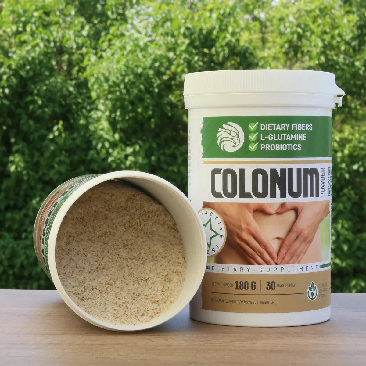 COLONUM colon cleanse & gut restore powder • 180g - Mannavita