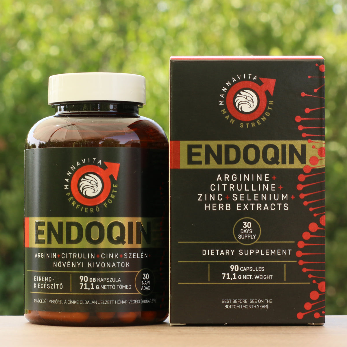 ENDOQIN Manpower Forte • 90 Kapseln