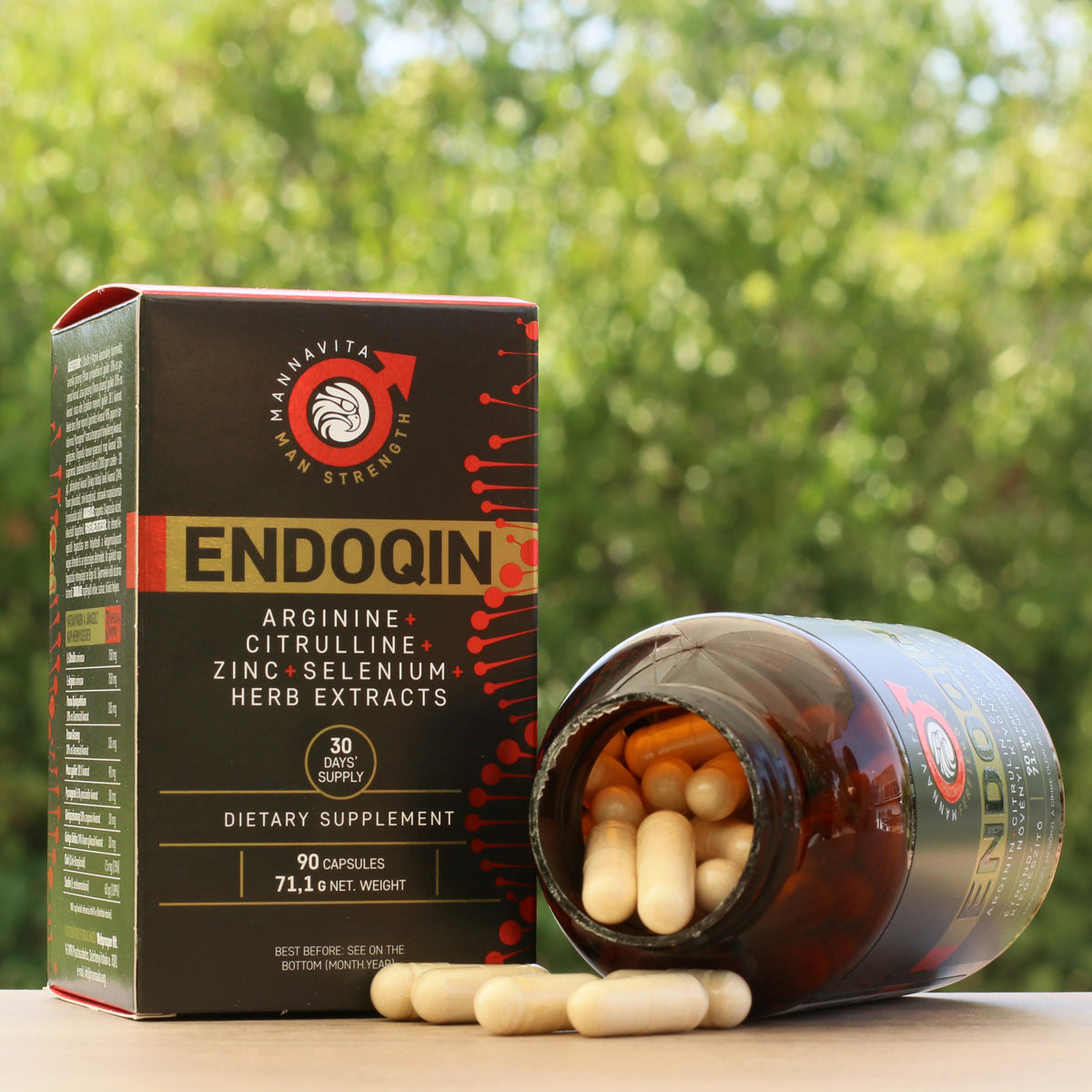 ENDOQIN Manpower Forte • 90 Kapseln