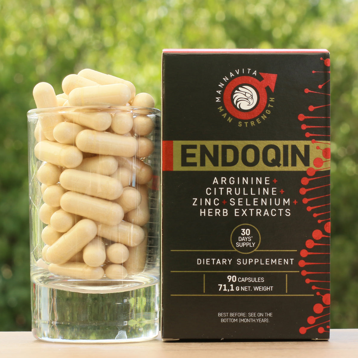 ENDOQIN Manpower Forte • 90 Kapseln