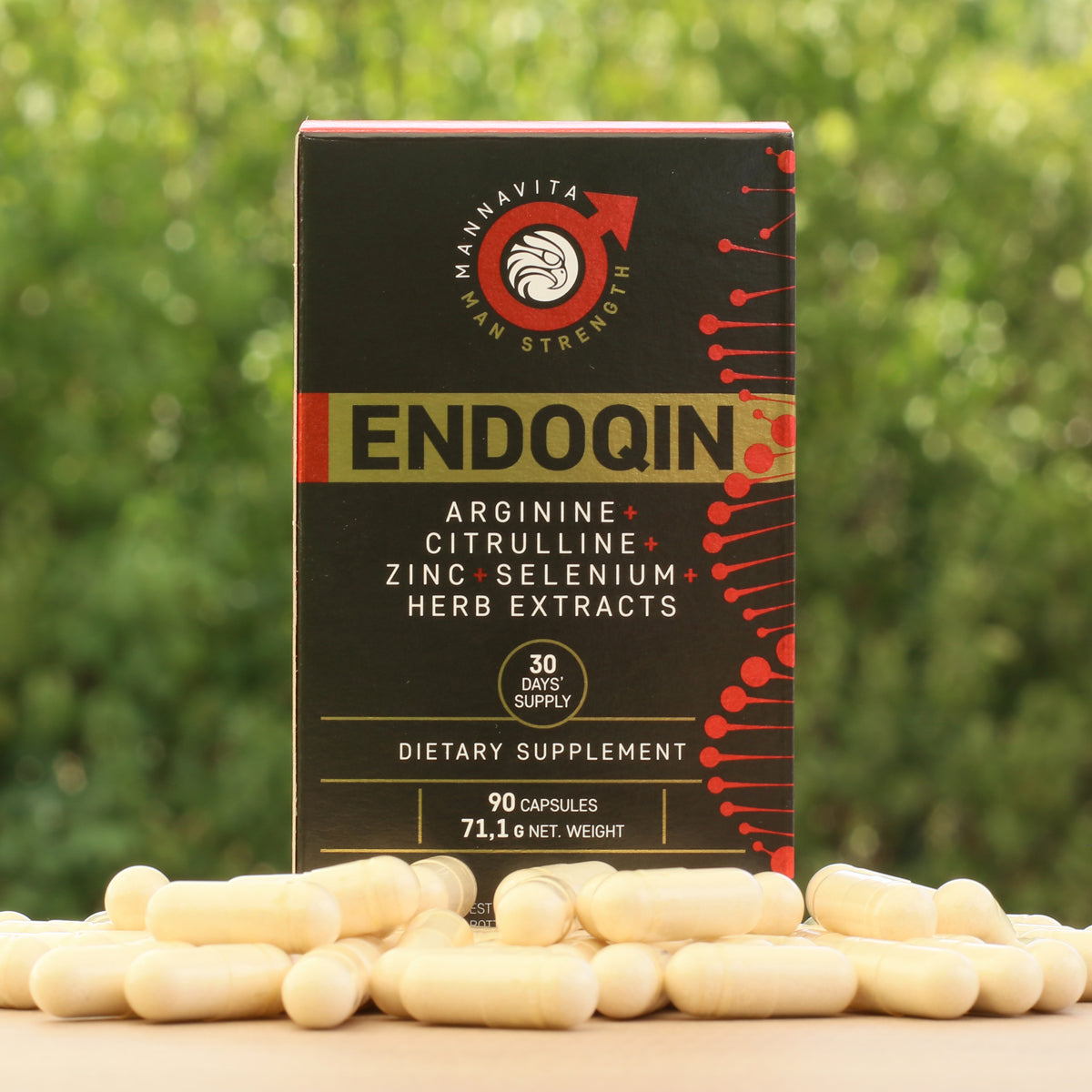 ENDOQIN Manpower Forte • 90 Kapseln
