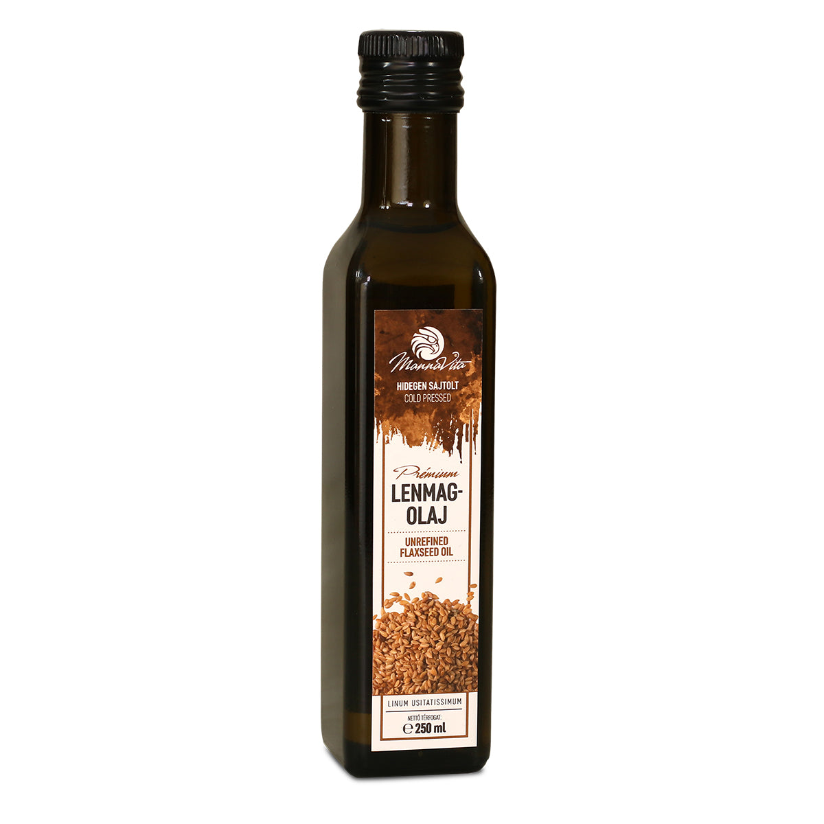 Mannavita Ungarisches kaltgepresstes Leinöl • 250 ml