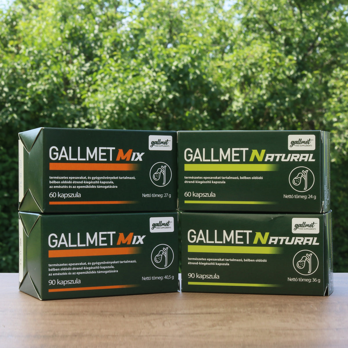 Gallmet Naturkapseln mit Gallensäure • 60 Stk.