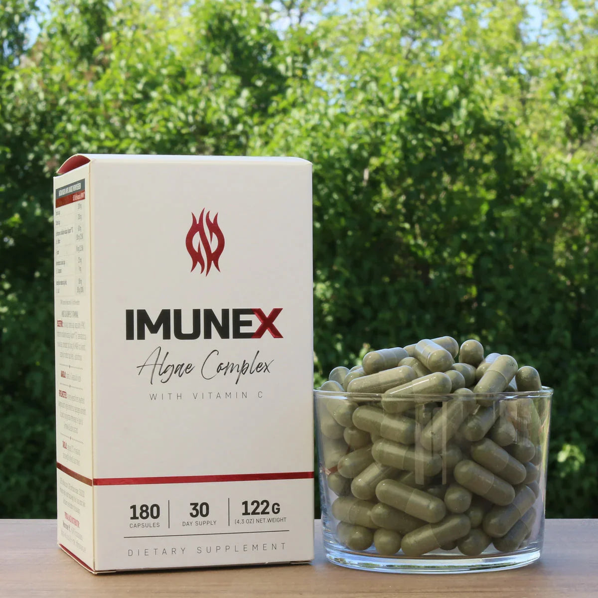 IMUNEX algae complex • with 5 algae • 180 capsules - Mannavita