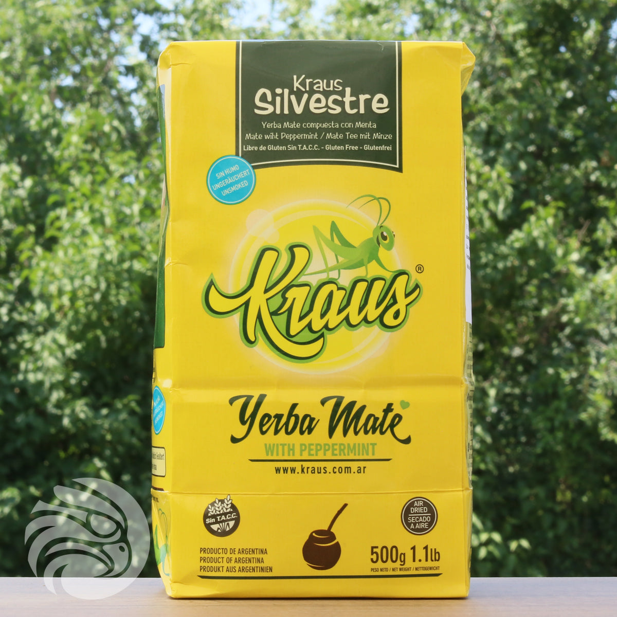 Kraus Yerba-Mate-Tee • Silvestre, Minze • 500 g