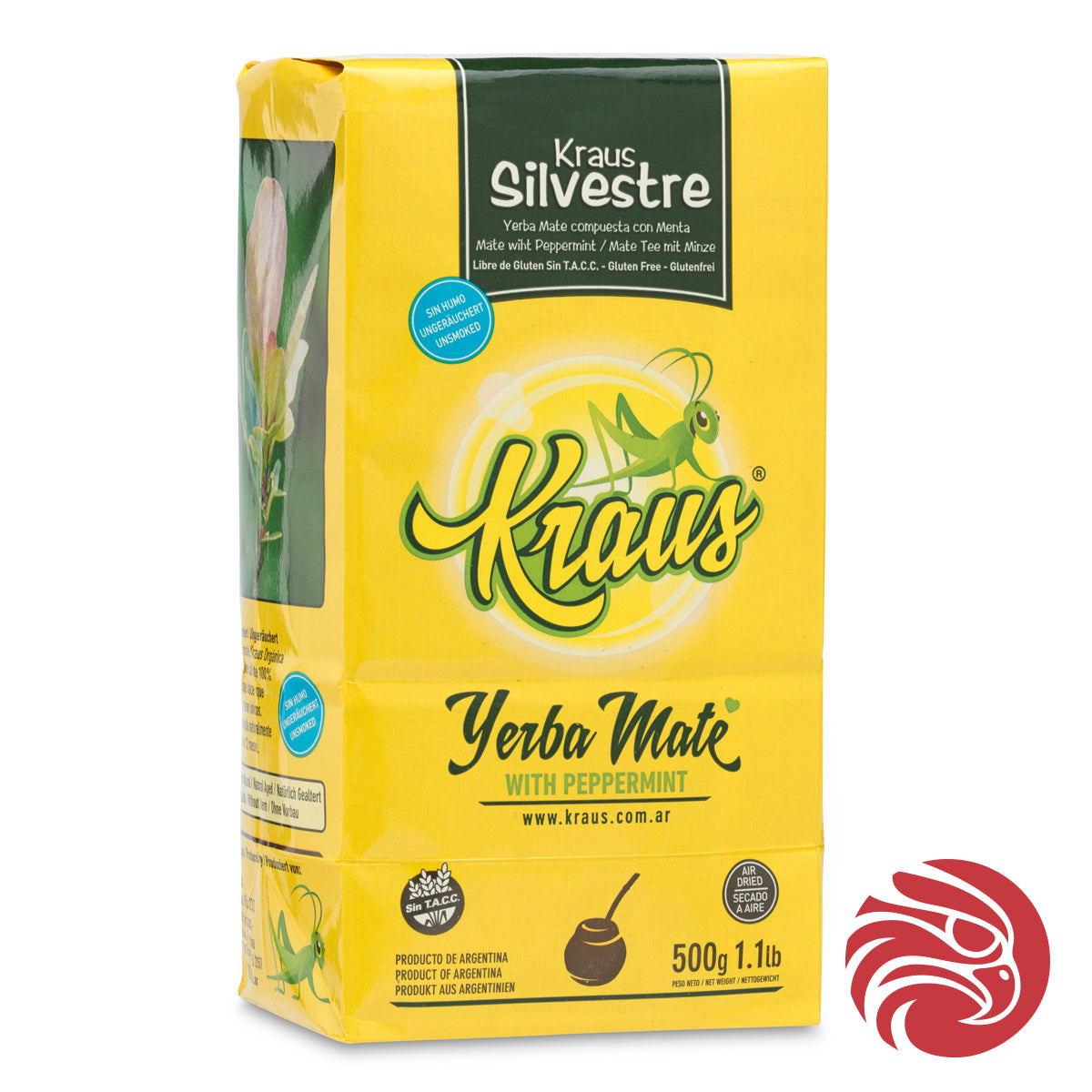 Kraus Yerba-Mate-Tee • Silvestre, Minze • 500 g