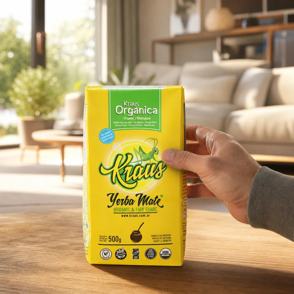 Kraus Yerba-Mate-Tee • Silvestre, Minze • 500 g