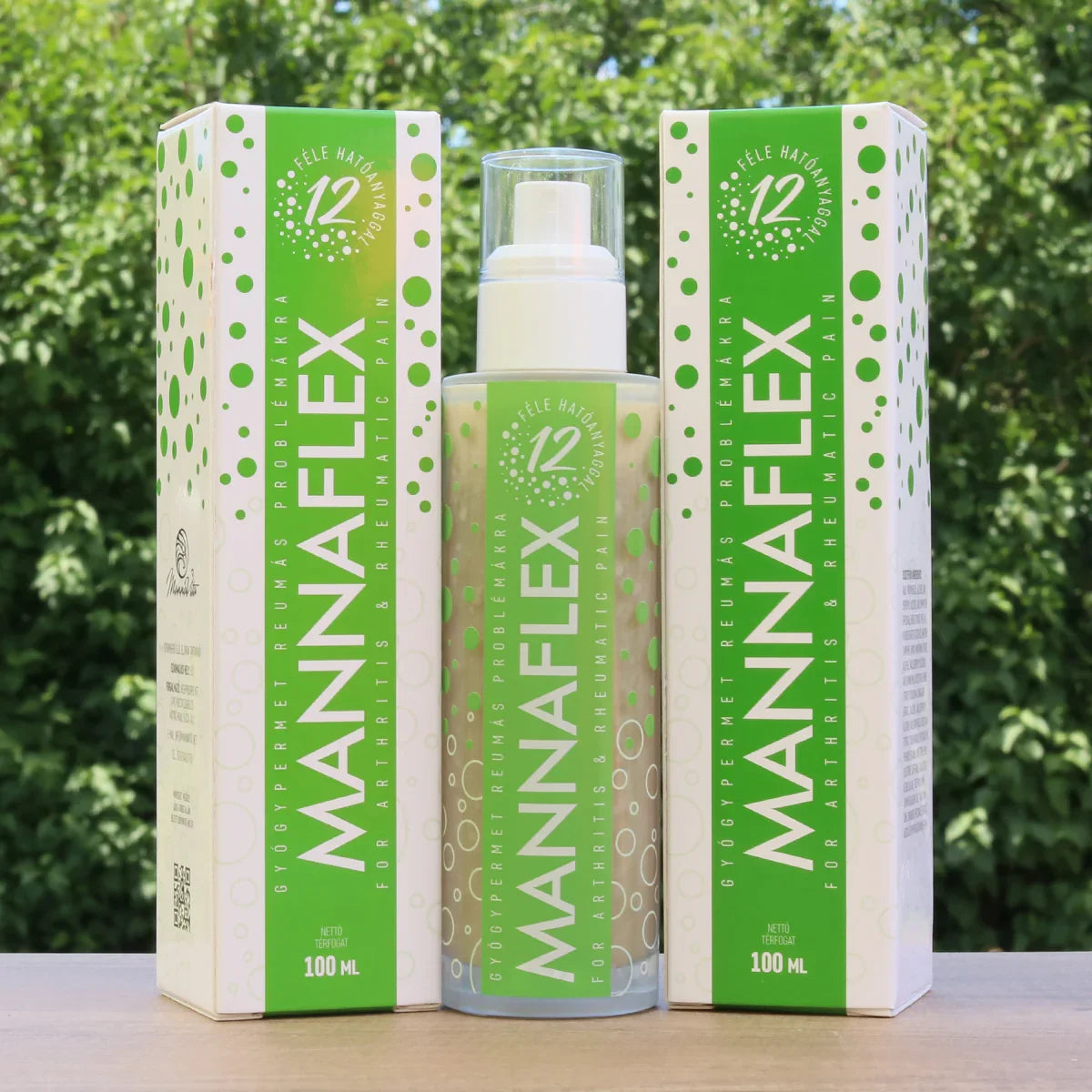 MANNAFLEX Joint & Muscle Pain relief Healing spray • 100 ml - Mannavita