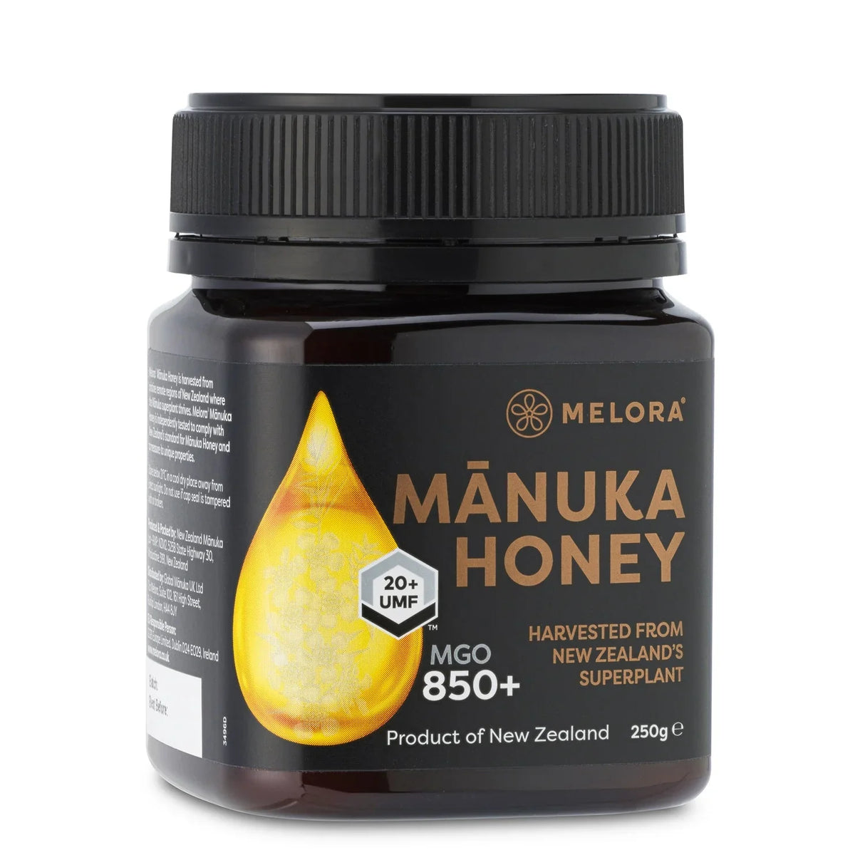 Melora Manuka Honey 850+ MGO™ UMF 20 • 250 g - Mannavita