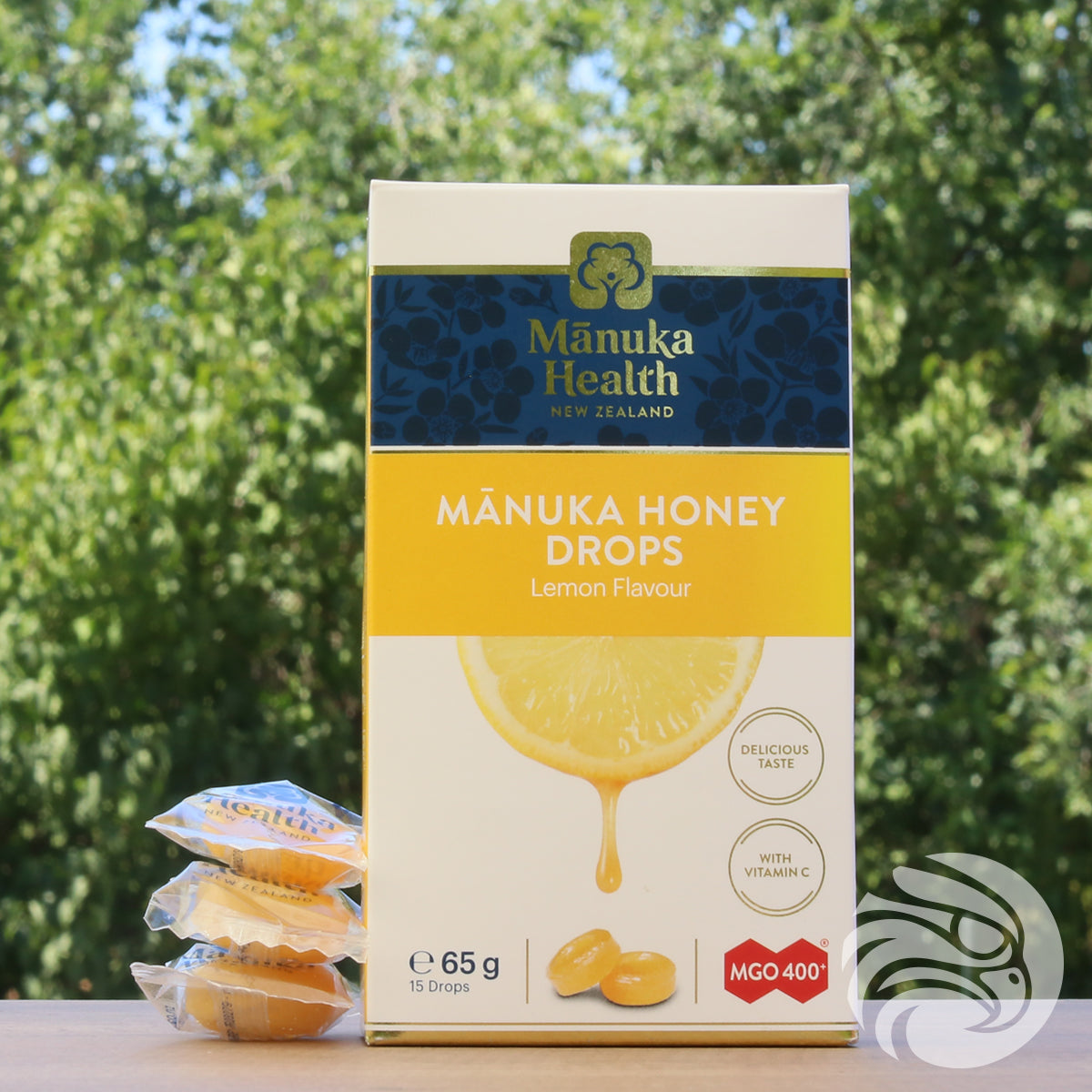 Manuka-Honig Lutschpastillen mit natürlicher Zitrone • 15 Stück