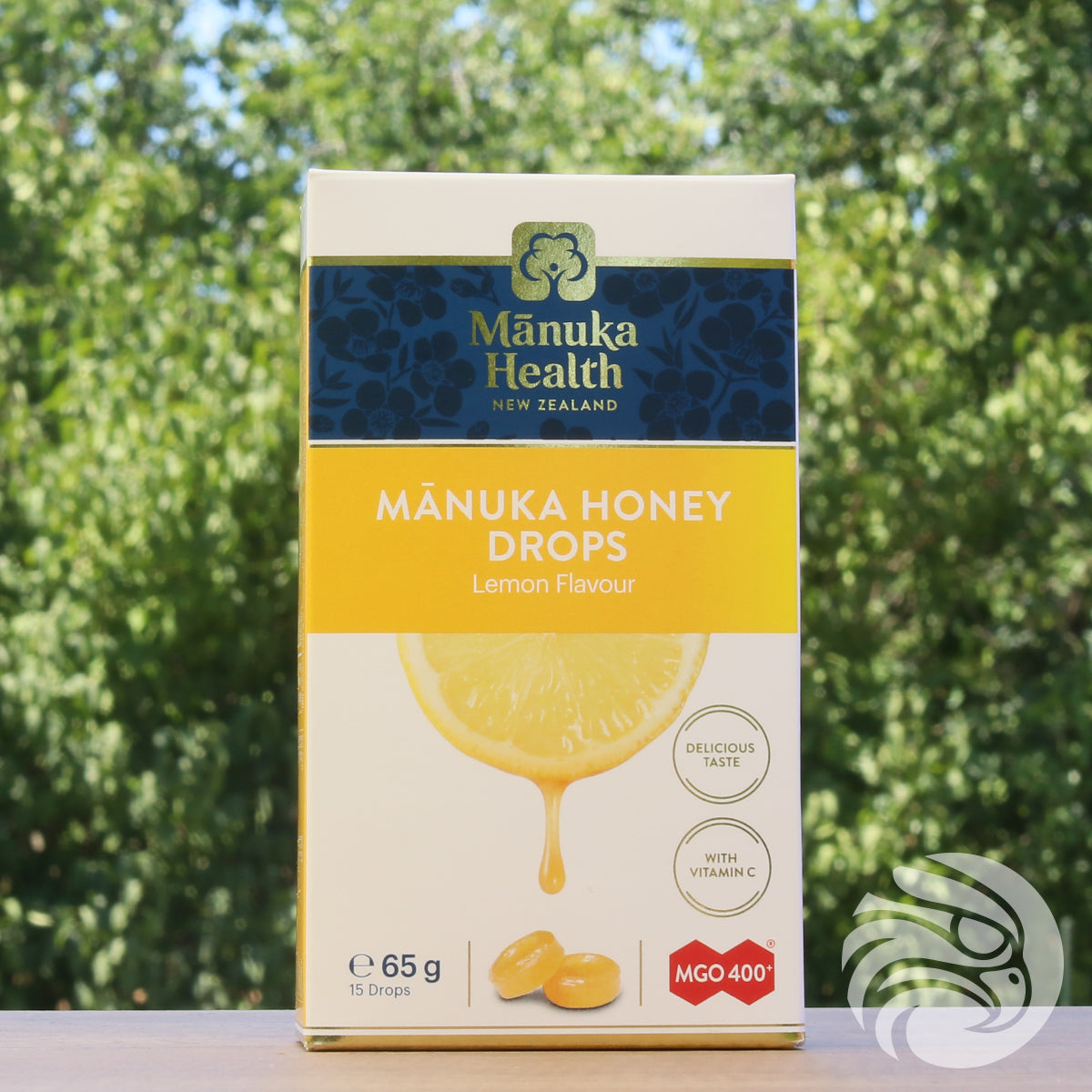Manuka-Honig Lutschpastillen mit natürlicher Zitrone • 15 Stück
