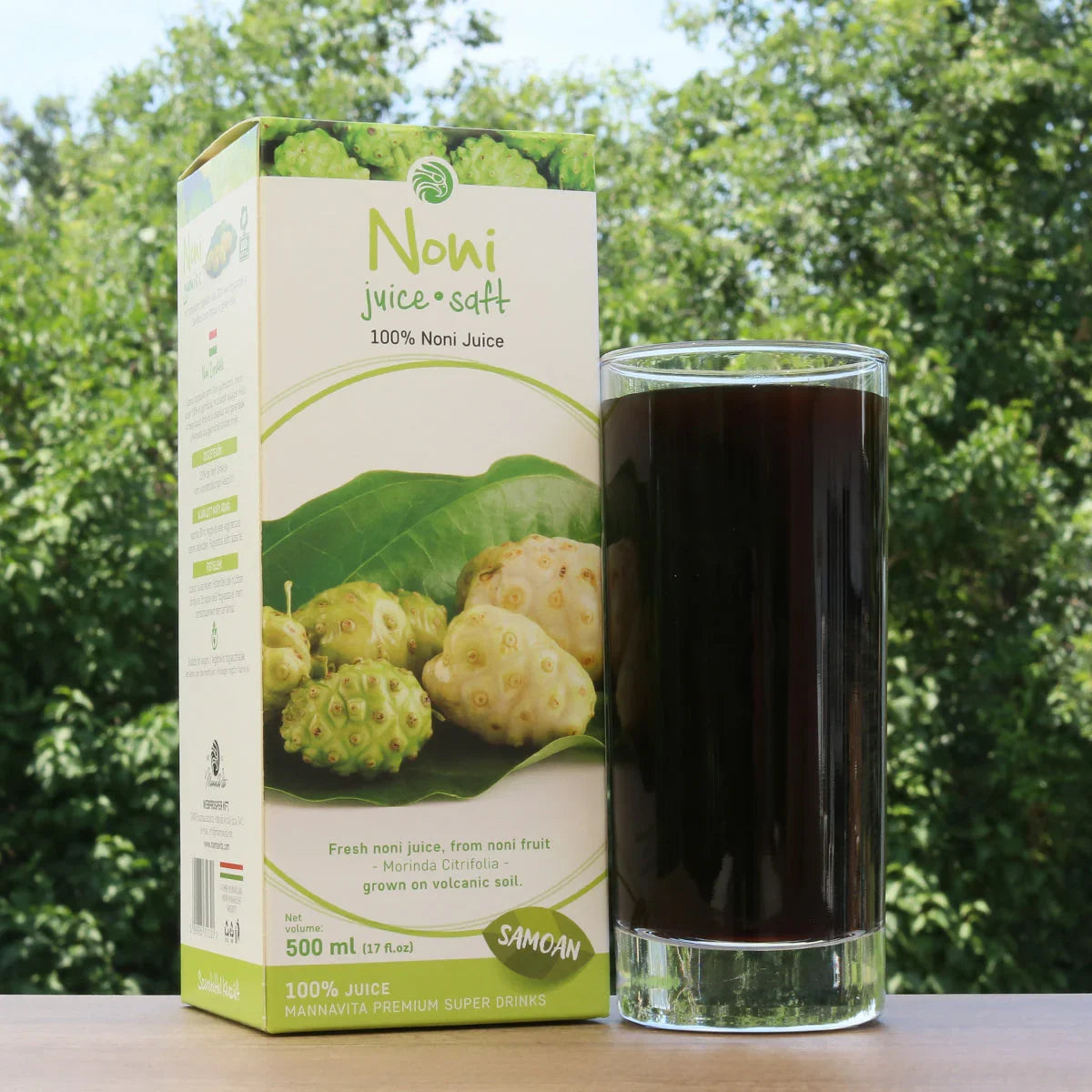 Mannavita Noni 100% pure pressed juice • 500 ml - Mannavita