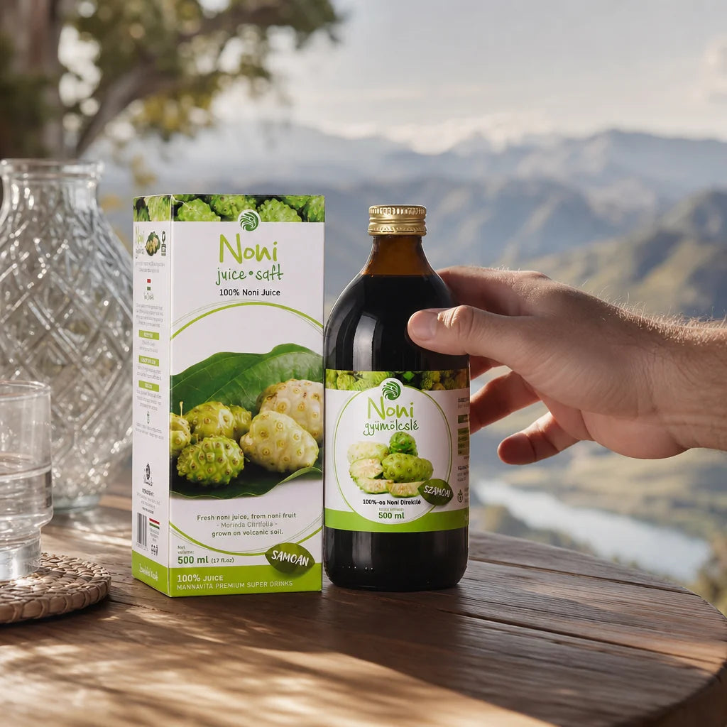 Mannavita Noni 100% gepresster reiner Saft • 500 ml