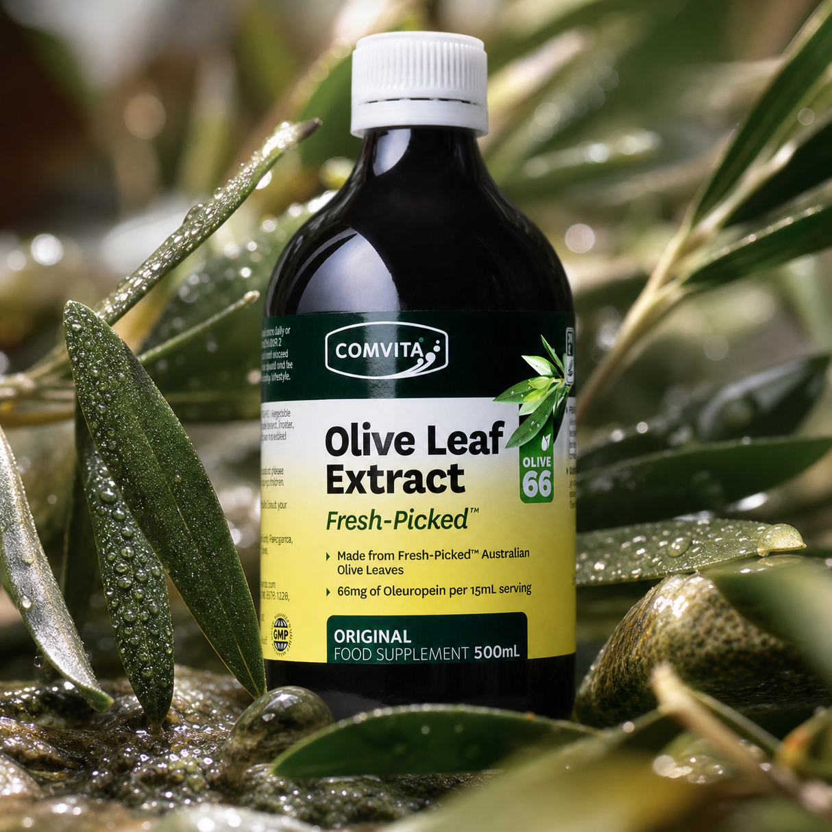 Comvita Olivenblattextrakt, flüssig • 500 ml