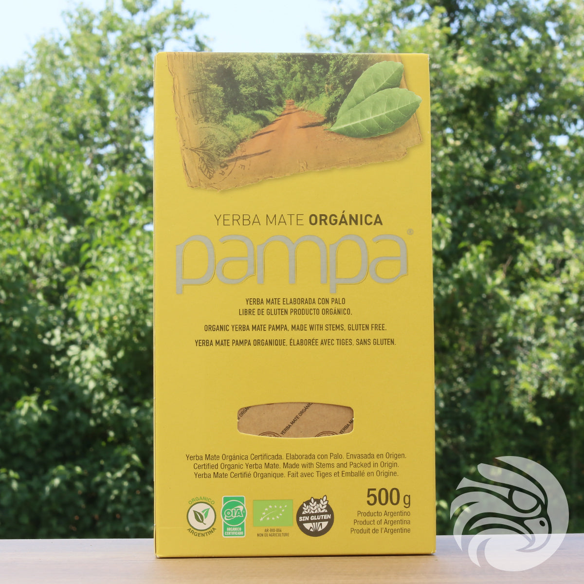 Pampa Bio-Yerba-Mate-Tee • Mit Stängeln hergestellt • 500 g