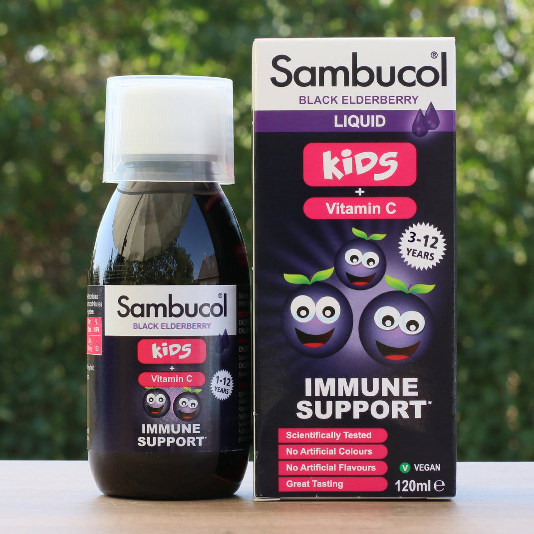 Sambucol Schwarzer Holunderbeer-Sirup, Kinder • 120 ml