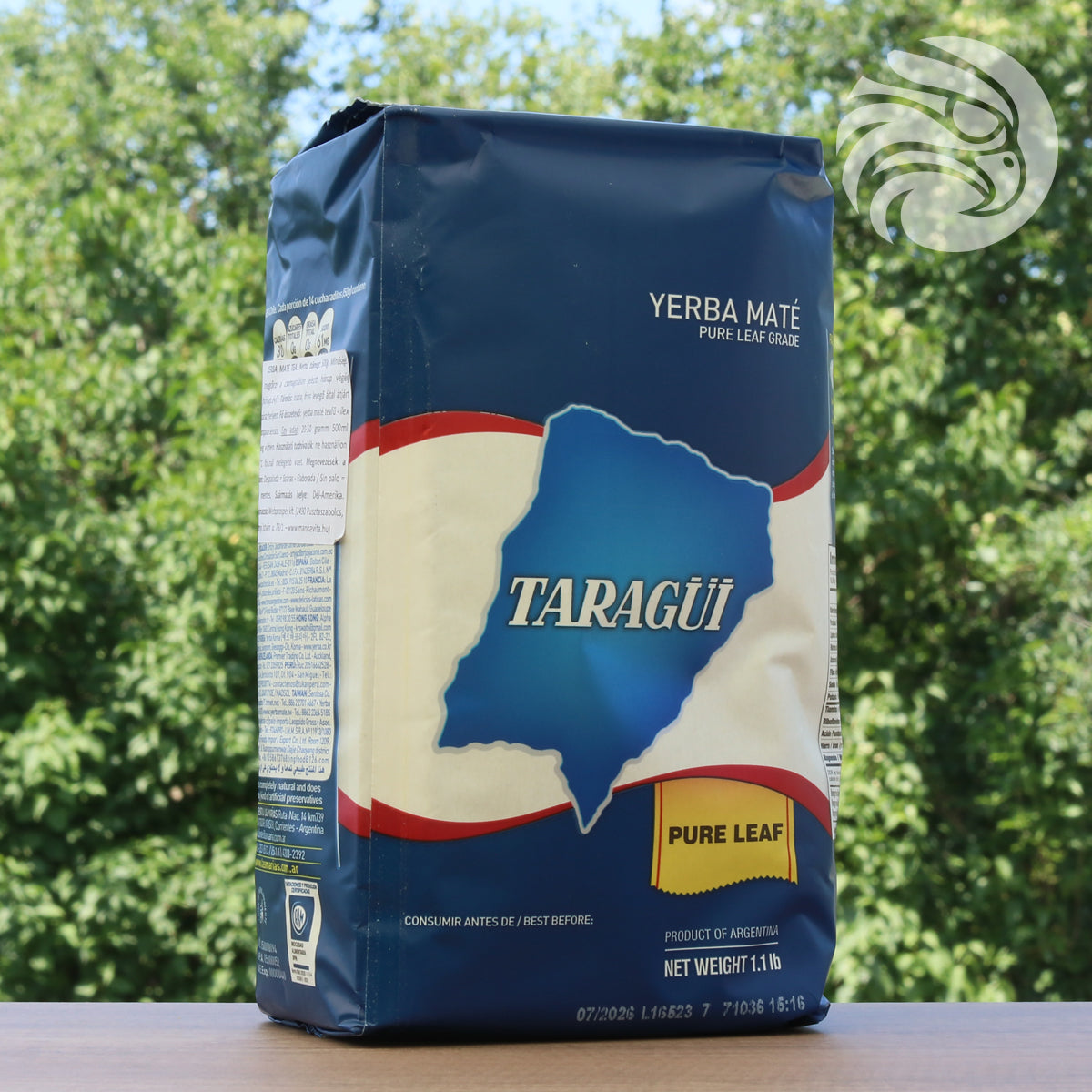 Taragüi Yerba-Mate-Tee • Reines Blatt – ohne Stängel • 500 g