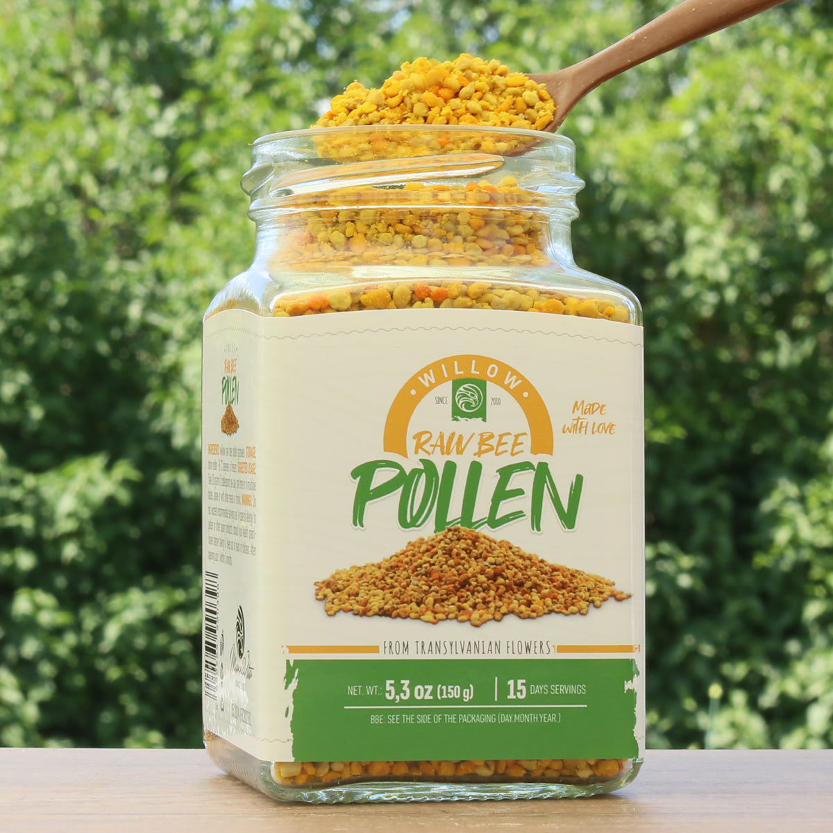 Mannavita roher Weiden Blütenpollen • 150g