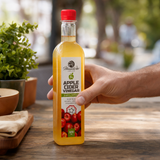 Mannavita ungefilterter Apfelessig mit doppelter Fermentation • 500 ml