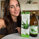 Mannavita Aloe vera 100% gepresster reiner Saft • 1000 ml