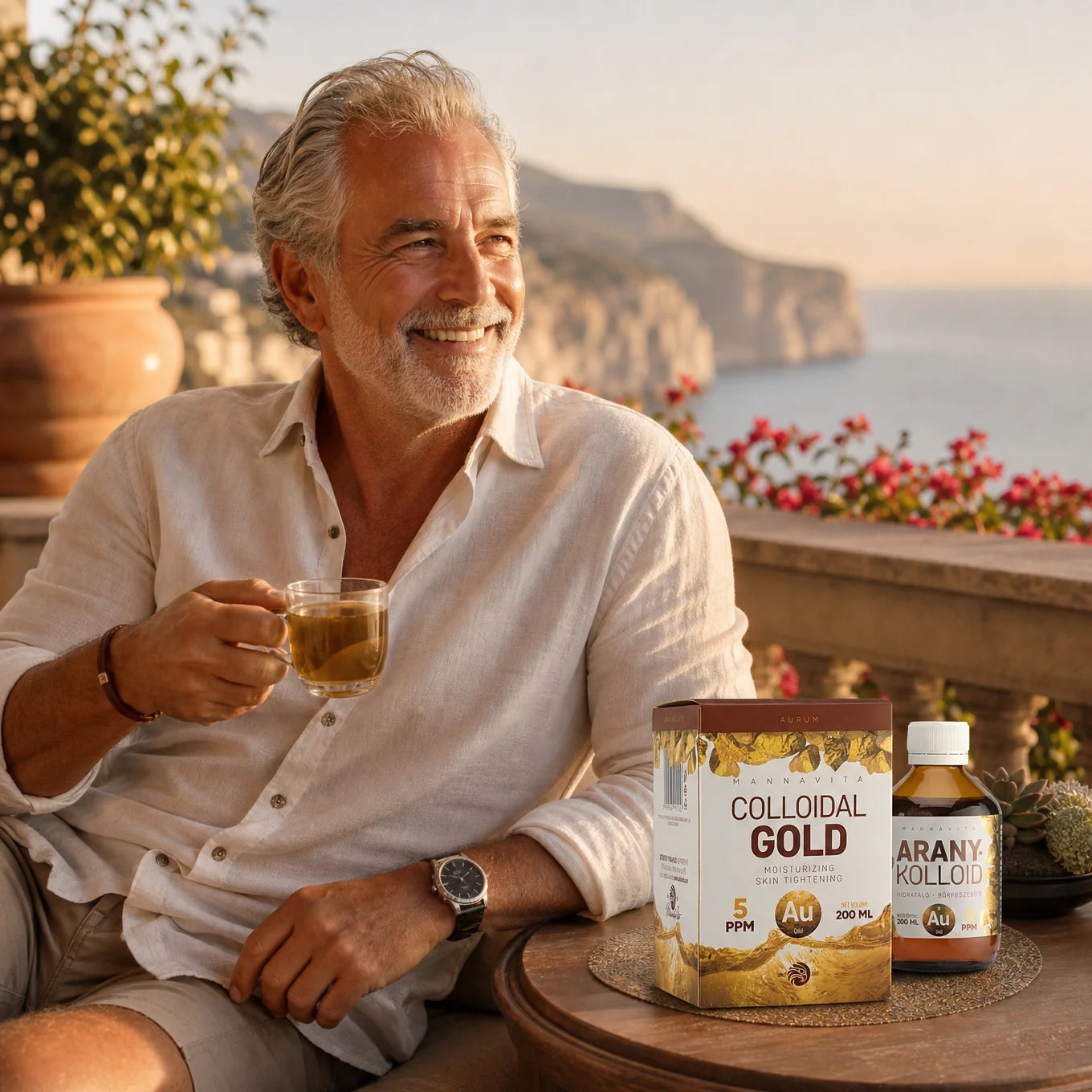 Mannavita Kolloidales Gold 5 PPM • 200 ml