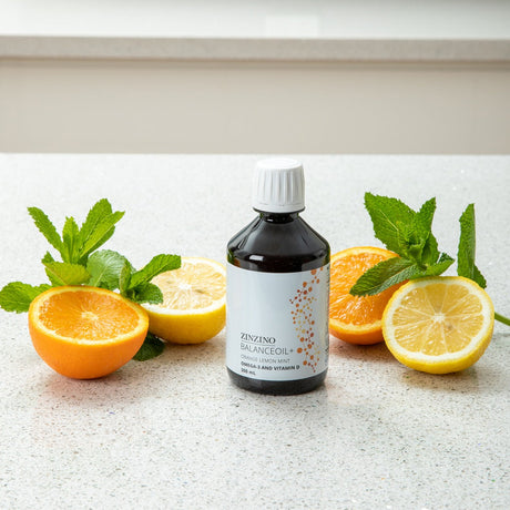 Zinzino Balance Oil+ • Orange Zitrone Minze • 300 ml