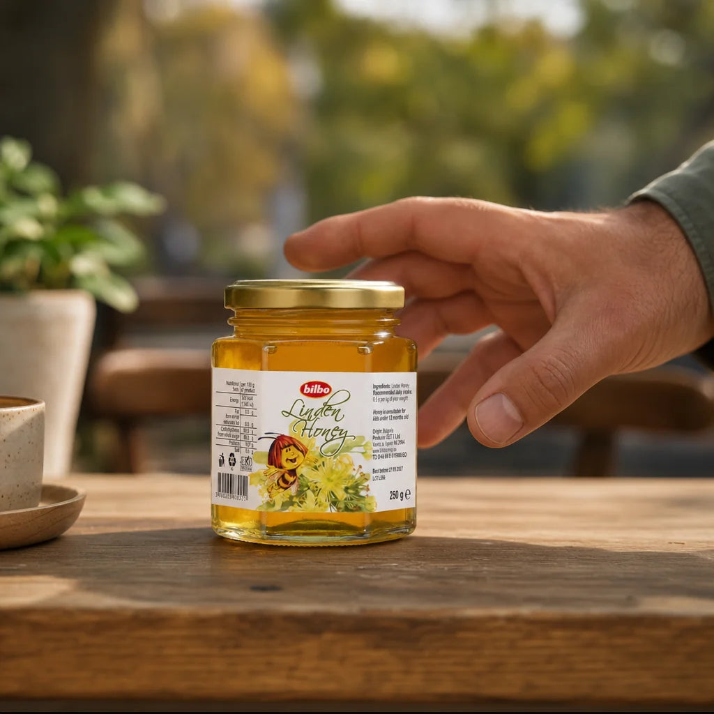 Bilbo roher Lindenhonig • 250 g