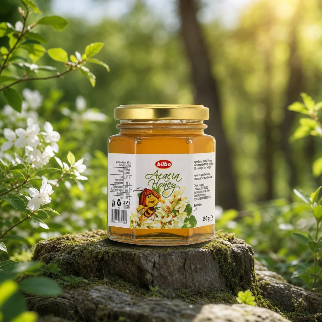 Bilbo Rohkakao-Honig • 250 g