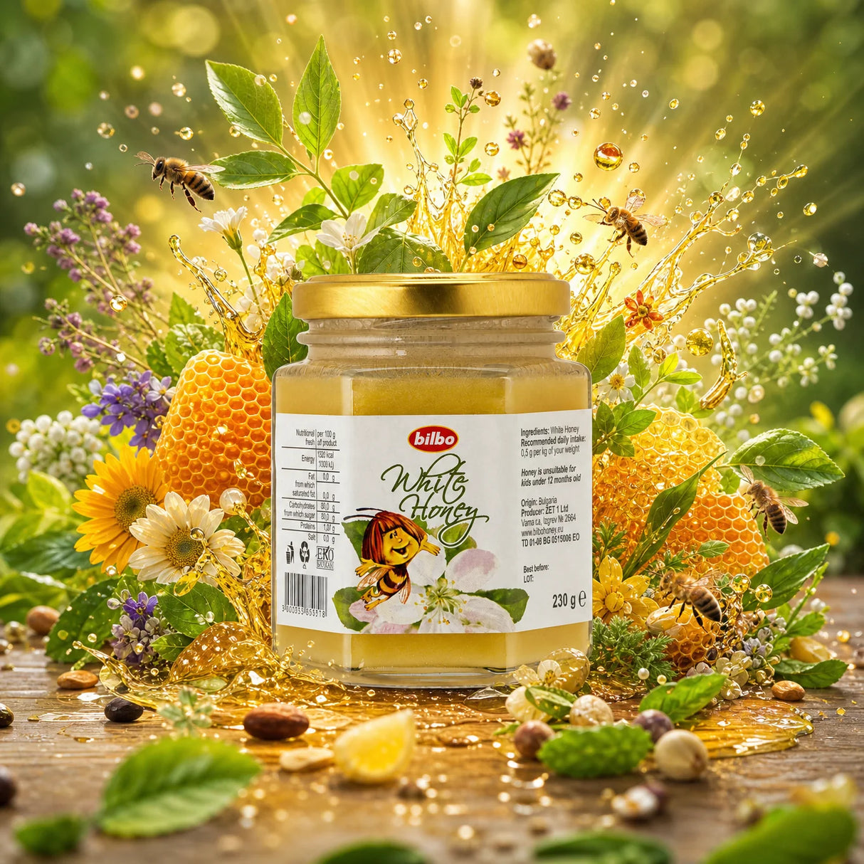 Bilbo roher Lindenhonig • 250 g