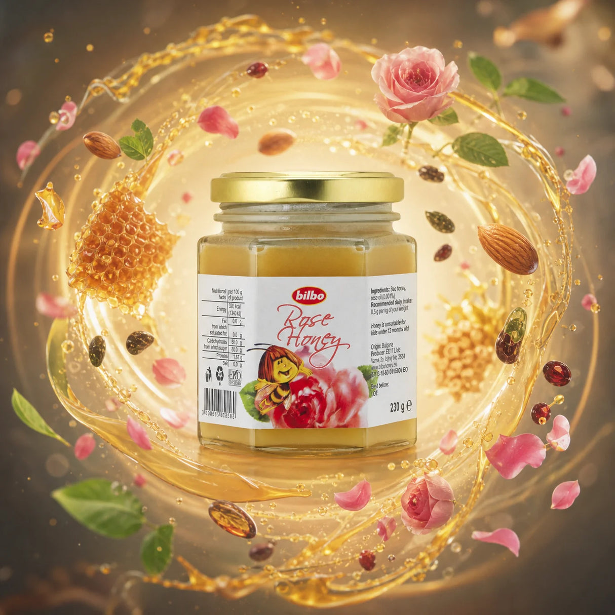 Bilbo roher Lindenhonig • 250 g