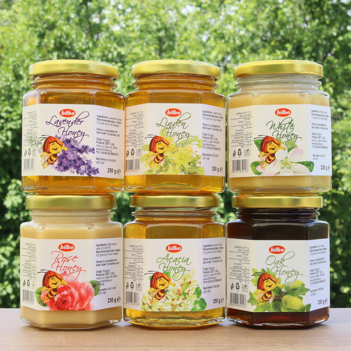 Bilbo roher Rosenhonig • 230 g