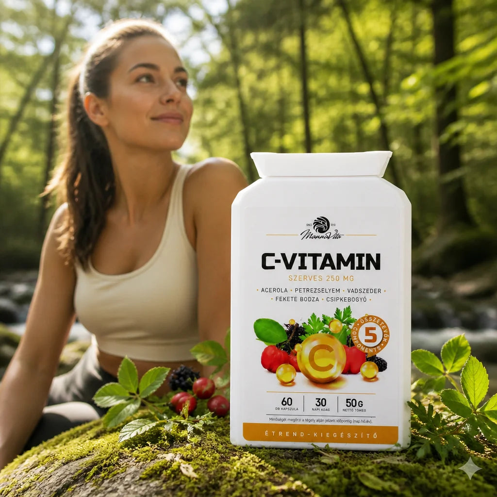 Mannavita Vitamin C Komplex • 250 mg bioaktiv • 60 Kapseln