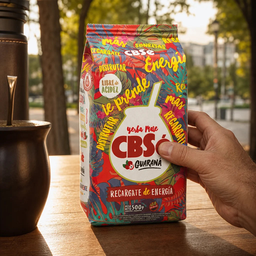 CBSé Yerba-Mate-Tee • Zitrone - Limón • 500 g