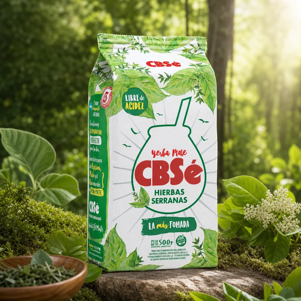 CBSé Yerba-Mate-Tee • Zitrone - Limón • 500 g