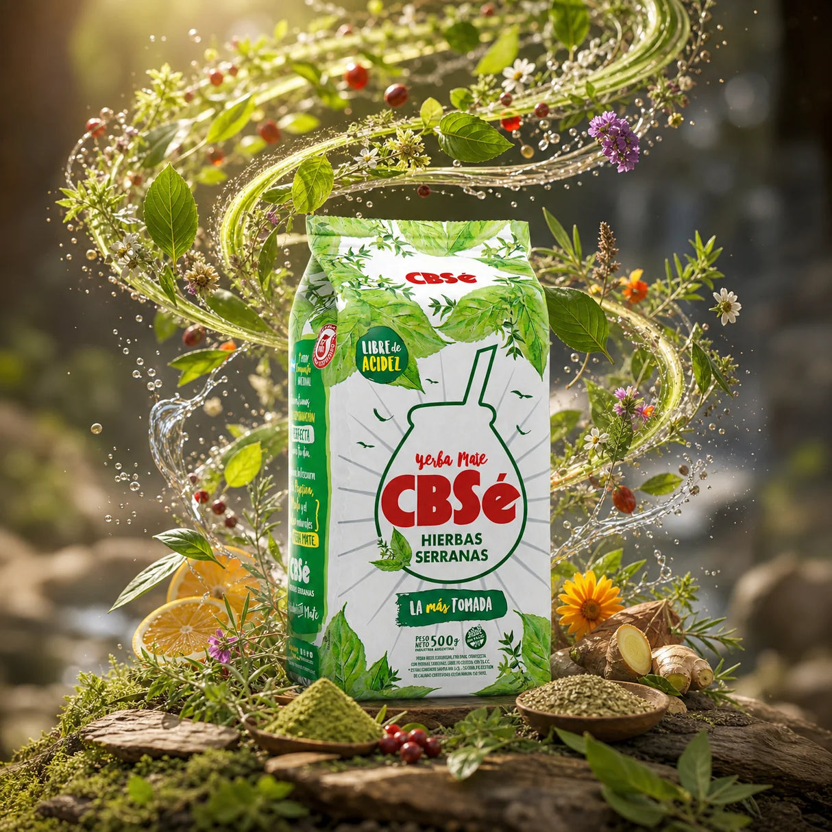 CBSé Yerba-Mate-Tee • Zitrone - Limón • 500 g