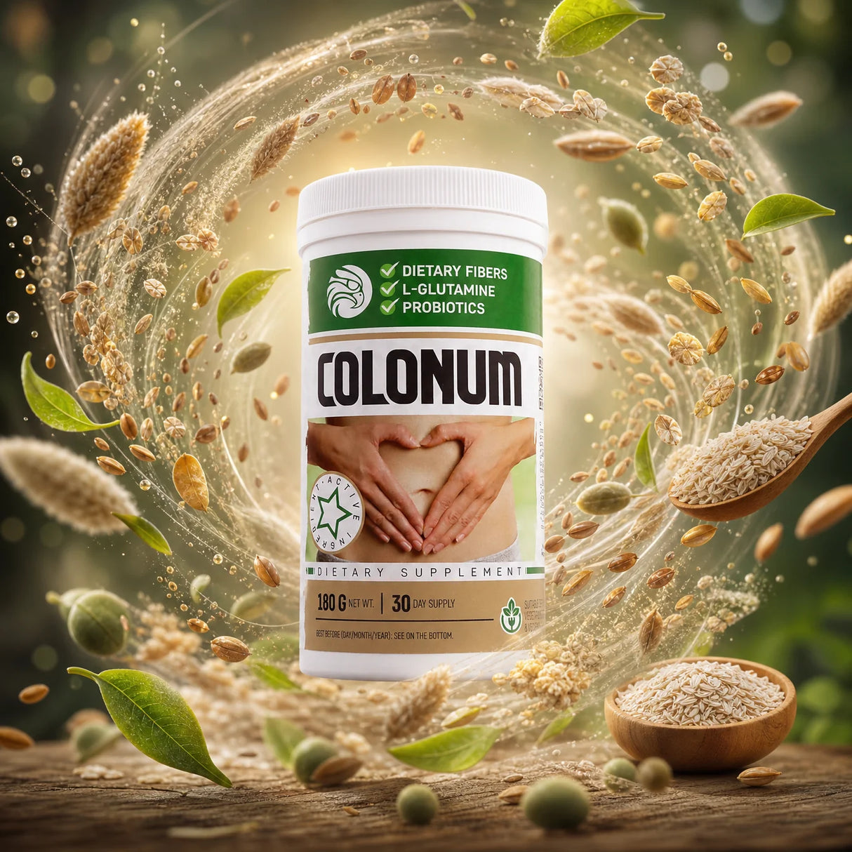 COLONUM Darmreinigungs & Darmwiederherstellungspulver • 180g