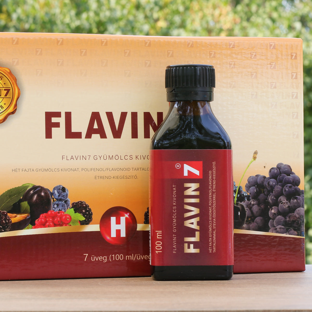 FLAVIN7 Bioflavonoid-Komplex • 7 x 100 ml