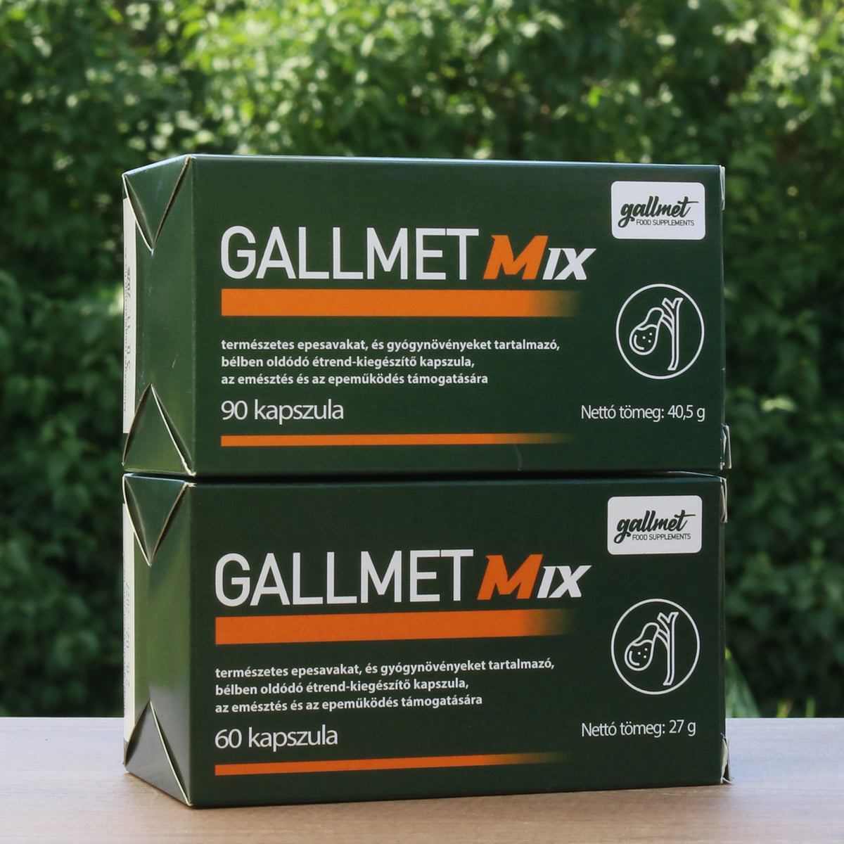Gallmet Mix Gallensäure- und Kräuterkapseln • 90 Stk.
