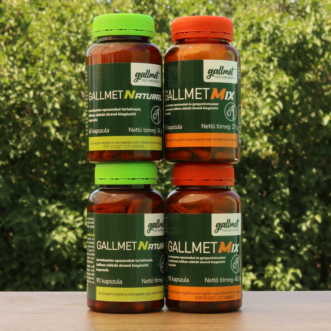 Gallmet Naturkapseln mit Gallensäure • 60 Stk.