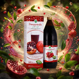 Mannavita Granatapfel 100% gepresster reiner Saft • 1000 ml