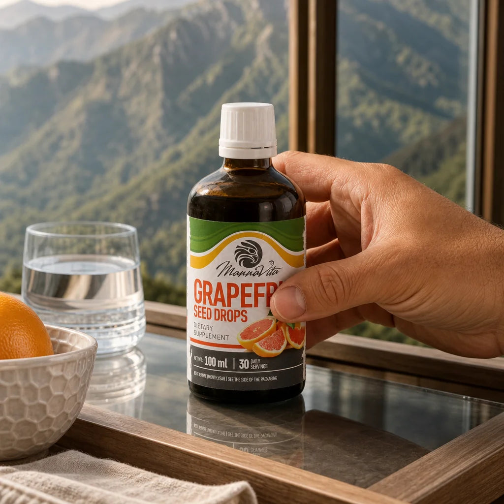 Mannavita Grapefruitkern-Extrakt Tropfen • 100 ml